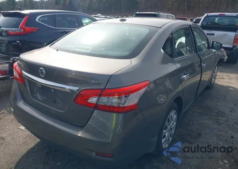 2015 Nissan Sentra Sv из США, поврежденный, VIN 3N1AB7AP4FL668661